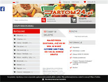 Tablet Screenshot of jartom24.pl